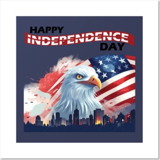 Happy Independance Day Posters and Art